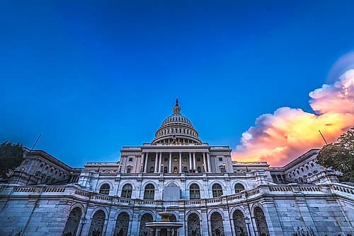 US Capitol, Washington, DC. Art Print